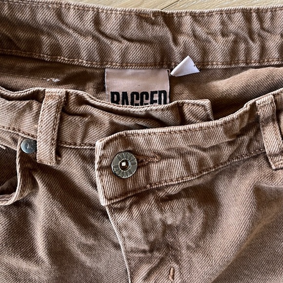 Ragged Priest Brown Wide Leg Jeans 26 - Picture 5 of 8